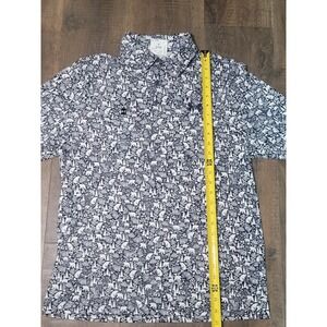 Under Armour UA Golf Playoff Polo Shirt Medium Bear Print SS‎ 2024